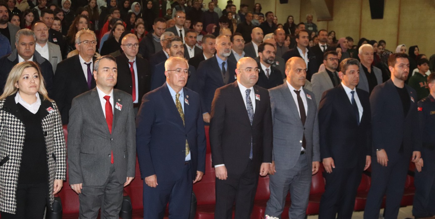 İlçemizde İstiklal Marşının Kabulü ve Mehmet Akif Ersoy‘u Anma Programı Düzenlendi